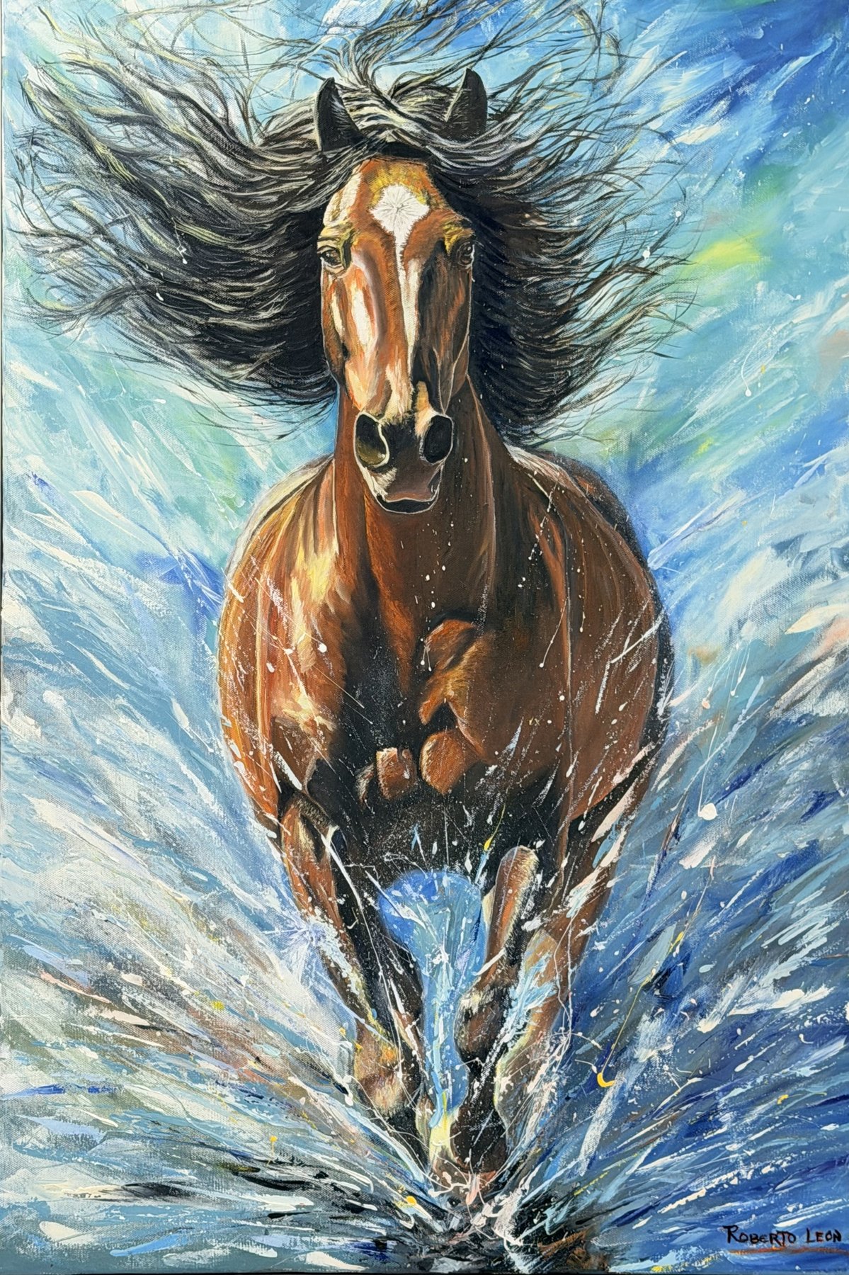 ESPIRITU (Spirit) — Oil paint