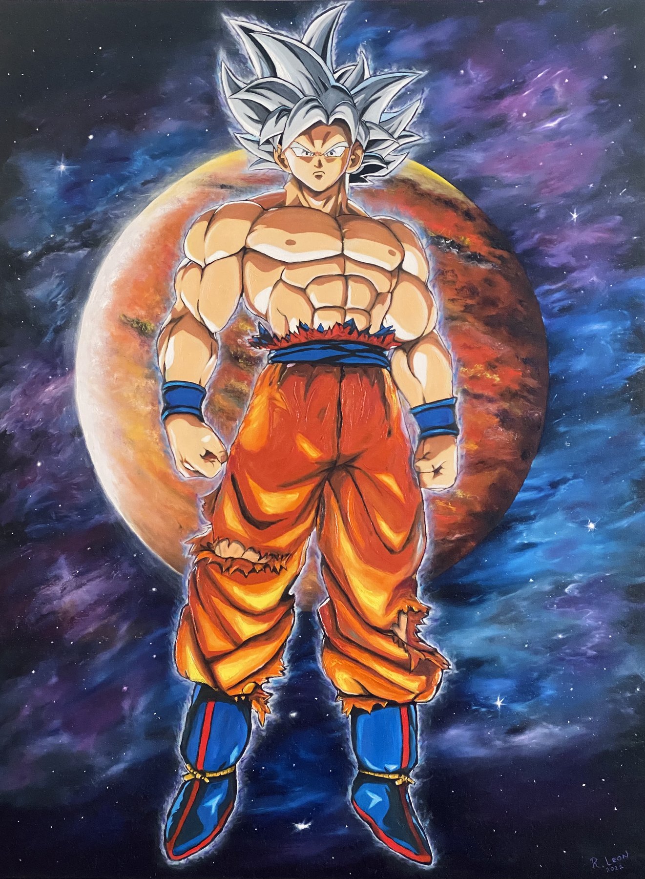 ULTRA INSTINCT — Oil paint